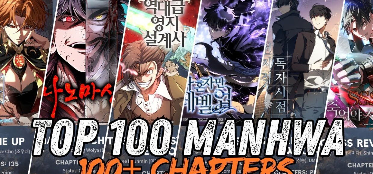 🔥 TOP 100 ACTION MANHWA (100+ CHAPTERS) | Ultimate List 2025! 🎯 From Weak to OP MCs!