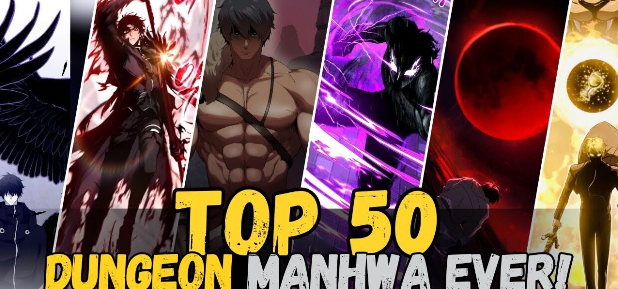 Top 50 Dungeon Manhwa You Need to Binge NOW 🔥 (2025 Ultimate Tier List!)