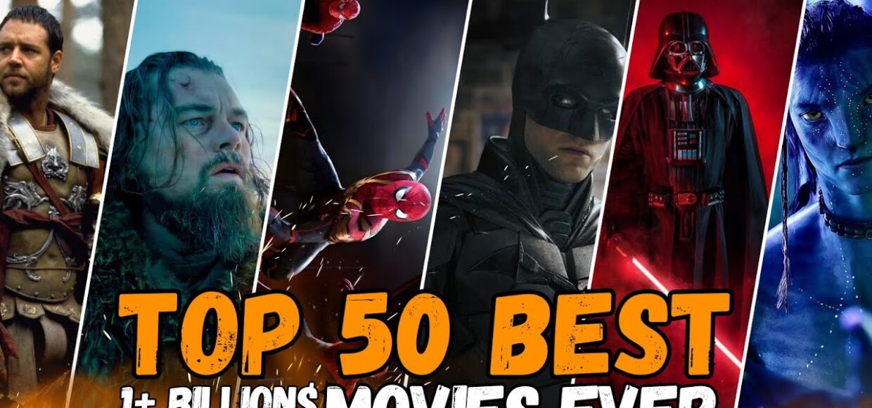 Top 50 Movies of All Time (Marvel, DC, Disney, Sci-Fi & Blockbusters!)