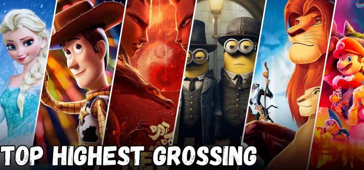 Top Highest Grossing Animated Movies of All Time (2025) 🔥