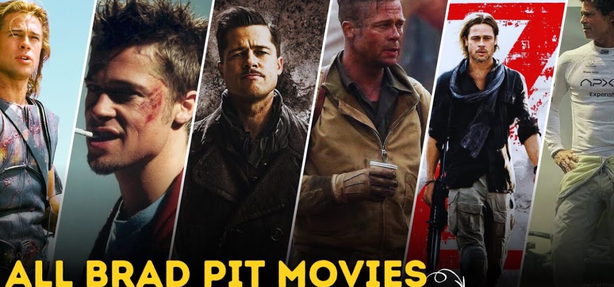 All Brad Pitt Movies Ranked (1987-2025) 🎬 | From Fight Club to F1 | Complete Filmography 🌟