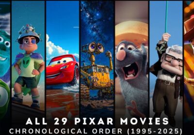 ALL 29 Pixar Movies in CHRONOLOGICAL ORDER (1995-2025) 🎭 Complete Timeline + What Makes Each Special
