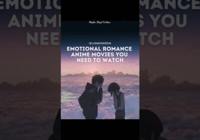 Emotional Romance Anime Movies you need to watch 😭 #YourName #WhisperOfTheHeart #MakotoShinkai