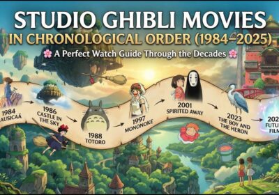 Studio Ghibli Movies in Chronological Order (1984–2025)