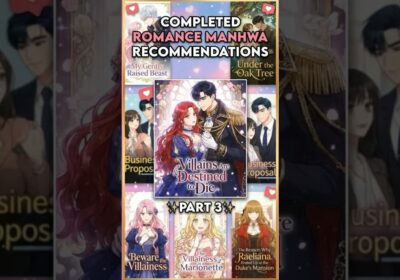 Completed Romance Manhwa Recommendations ✨ #manhwa #manhwareccomendation #manhwaedit