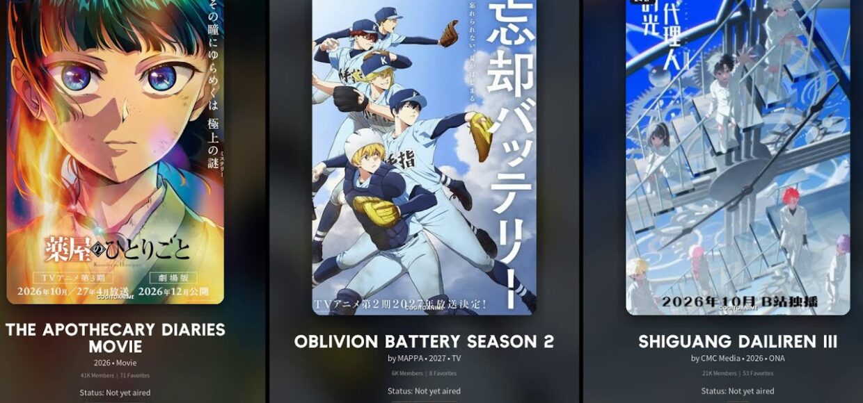 ALL UPCOMING ANIME OF 2026 REVEALED!