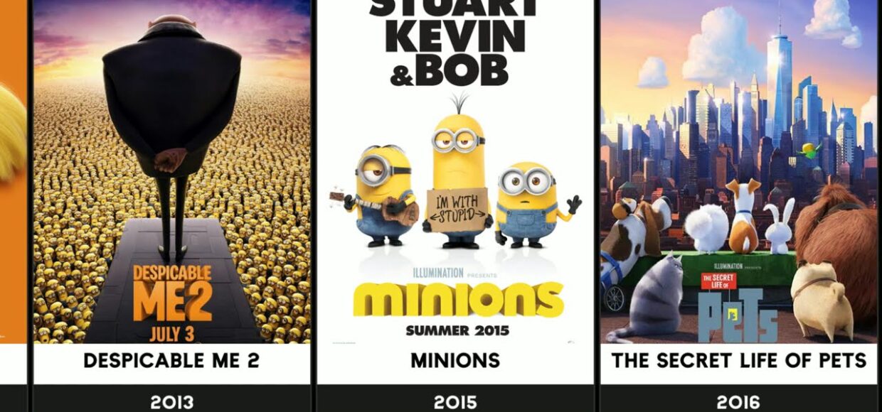 All UNIVERSAL PICTURES Animated Movies ( 1960-2026 ) | Upcoming and Released 🥶