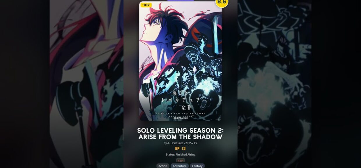 The BEST Anime of 2025 RANKED! - PART 1 #anime #animeedit #newanime #anime2025 #SoloLeveling